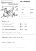 Aperçu - Feuilles d'exercices - Lecture compréhension CP-CE1 - Page 1
