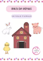 Vista previa - Unidades / Secuencias / Situaciones de Aprendizaje - Granja con Animales - Material Manipulativo - Portada