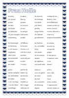 Vorschau - Anderer Materialtyp - Frau Holle Wortschatz - Vocabolario Fiabe - Deckblatt