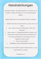 Vorschau - Arbeitsblätter - Zahlraumerweiterung Stationsarbeit im Zahlenraum bis 20 - Seite 1