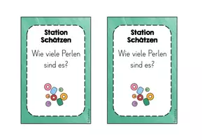 Vorschau - Arbeitsblätter - Zahlraumerweiterung Stationsarbeit im Zahlenraum bis 20 - Seite 2