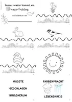 Vorschau - Mal- und Bastelvorlagen - Musik - Liederbuch "Immer wieder kommt ein neuer Frühling" - Seite 2