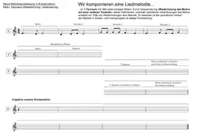 Vorschau - Arbeitsblätter - Wir komponieren ein Lied - Lektion 2 - Seite 3