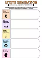 Vorschau - Arbeitsblätter - Letzte Generation - 5 Fragen - Deckblatt