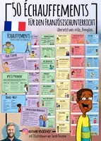 Vorschau - Spiele - 50 Échauffements für den 🇫🇷 Französischunterricht - Deckblatt