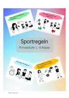Vorschau - Merkblätter - Grundschule/Primarstufe_Sportregeln - Deckblatt