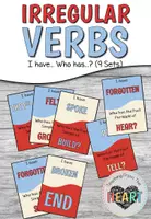 Vorschau - Spiele - Irregular Verbs - I have...Who has...? (9 Sets) - Deckblatt