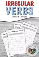 Vorschau - Arbeitsblätter - Irregular Verbs - Circles and Crosses - Deckblatt