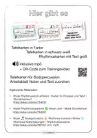 Vorschau - Arbeitsblätter - Musik 🎵 Bodypercussion ✋🏼 Rhythmus trainieren GEBURTSTAG 🎉 Rhythmus Klatschübungen • Rhythmusbausteine - Seite 1
