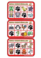 Vista previa - Juegos / Gamificación - BINGO ENDEVINALLES ANIMALS - página 2