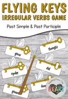 Vorschau - Spiele - Flying Keys - Irregular Verbs Game (Past Simple & Past Participle) - Deckblatt
