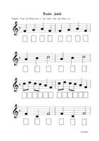 Vorschau - Arbeitsblätter - 3 Kinderlieder auf dem Glockenspiel musizieren Grundschule - Seite 3
