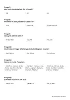 Vorschau - Arbeitsblätter - Materialpaket Quiz Allgemeinwissen 1&2 - Seite 2