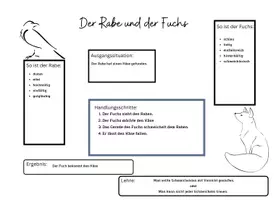 Vorschau - Arbeitsblätter - Der Rabe und der Fuchs - Seite 3