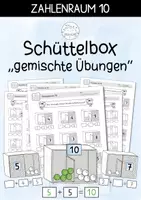Vorschau - Arbeitsblätter - Schüttelbox | ZR10 | Gemischte Übungen - Deckblatt