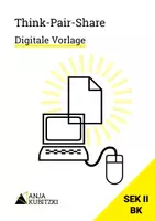 Vorschau - Anderer Materialtyp - Think-Pair-Share-Methode digitale Vorlage Arbeitsauftrag - Deckblatt