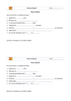 Vorschau - Arbeitsblätter - Texto presentarse_Lese- und Hörverstehen Anfangsunterricht - Seite 1