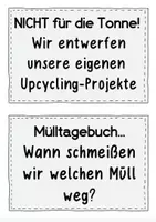 Vorschau - Stundenentwürfe - Recycling/Upcycling Materialpaket Sachunterricht - Seite 1