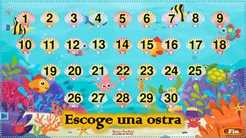 Vista previa - Juegos / Gamificación - Juego: Los Animales Marinos (Plantilla de 30 preguntas) - página 1