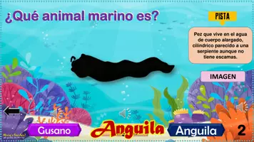 Vista previa - Juegos / Gamificación - Juego: Los Animales Marinos (Plantilla de 30 preguntas) - página 3