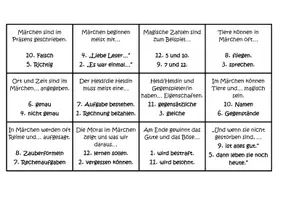 Vorschau - Stationenlernen - Quizbingo: Märchen und ihre Merkmale - Seite 2