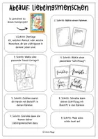 Vorschau - Mal- und Bastelvorlagen - Meine Lieblingsmenschen / Lettering-Kunstprojekt für Valentinstag - Seite 2