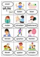Vorschau - Spiele - Ich habe... Wer hat..? - Verben - Seite 3