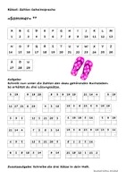 Vorschau - Arbeitsblätter - Geheimschrift Rätsel Sommer (2-fach differenziert) - Seite 2