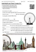 Vorschau - Arbeitsblätter - Arbeitsblatt "London Eye" + Onlineübung & MP3 + Infografik - Deckblatt