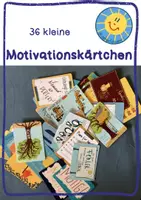 Vorschau - Bildkarten - 36 kleine Motivationskarten - Deckblatt