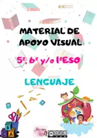 Vista previa - Tarjetas / Manipulativos - MATERIAL DE APOYO VISUAL LENGUAJE - Portada