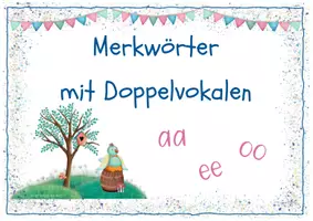 Vorschau - Präsentationen/Tafelbilder - Tafelmaterial Doppelvokale - Seite 3