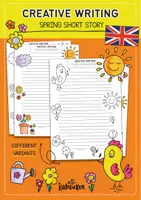 Vorschau - Arbeitsblätter - Creative Writing 🌷🌸 - Spring short Story - Deckblatt