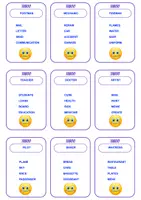 Aperçu - Jeux - Anglais - Cartes pour jouer au "mot interdit" - Page 2