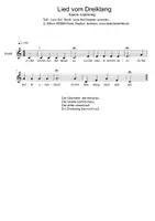 Vorschau - Arbeitsblätter - Lied vom Dreiklang - Dreiklang methodisch erläutert und musikalisch dargestellt - Seite 2