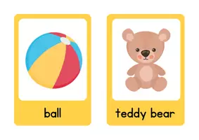 Vorschau - Bildkarten - Toys Flashcards | Vocabulary - Seite 1