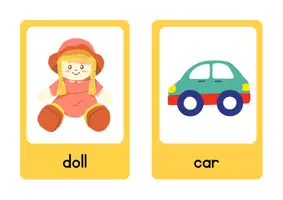 Vorschau - Bildkarten - Toys Flashcards | Vocabulary - Seite 2