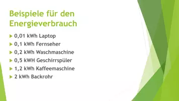 Vorschau - Präsentationen/Tafelbilder - Elektrische Arbeit und Leistung (Präsentation und H5P) - Seite 3