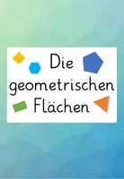 Vorschau - Unterrichtsreihen - Geometrische Flächen Mathematik Bildkarten - Seite 1