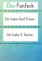 Vorschau - Unterrichtsreihen - Geometrische Flächen Mathematik Bildkarten - Seite 3