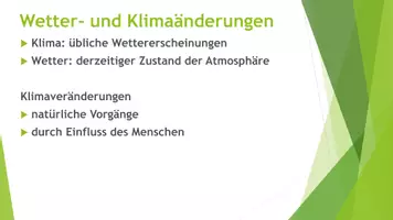 Vorschau - Präsentationen/Tafelbilder - Veränderungen des Klimas (Präsentation und H5P) - Seite 1