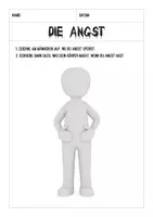 Vorschau - Stundenentwürfe - Angst - Einführung Gefühle Ethik Emotionen - Deckblatt