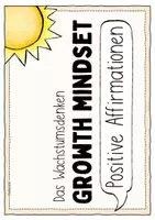 Vorschau - Poster - Positive Affirmationen - Wachstumsdenken / Growth Mindset Lernen - Seite 2