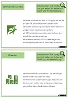 Vorschau - Arbeitsblätter - Abschreibkarten Heimat Sachsen - Deckblatt