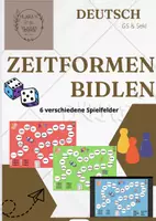 Vorschau - Spiele - Spiel Zeitformen (Tempus) bilden/üben (Würfel) - Deckblatt