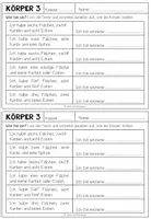Vorschau - Arbeitsblätter - KÖRPER Eigenschaften - 2 Arbeitsblätter (differenziert) - Seite 1
