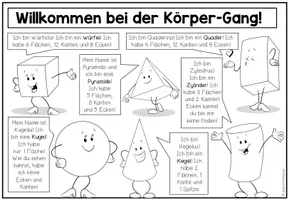 Vorschau - Arbeitsblätter - Körper erkennen und benennen – geometrische Körper im Überblick | Poster und Arbeitsblatt 3.–4. Schulstufe - Seite 2