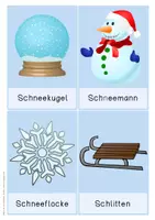 Vorschau - Arbeitsblätter - Schreibspaziergang: Winter (differenziert) Rechtschreibung - Seite 1