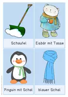 Vorschau - Arbeitsblätter - Schreibspaziergang: Winter (differenziert) Rechtschreibung - Seite 2