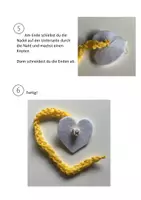 Vorschau - Arbeitsblätter - Fingerstricken Lesezeichen Anleitung - Seite 3
